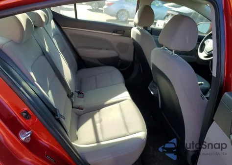 2018 Hyundai Elantra Sel from USA, damaged, VIN 5NPD84LF8JH287870